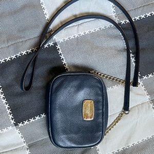 Used Michael Kors blue crossbody
